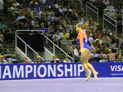 Shawn Johnson - Floor Exercise - 2007 Visa Championships - Women - Day 2