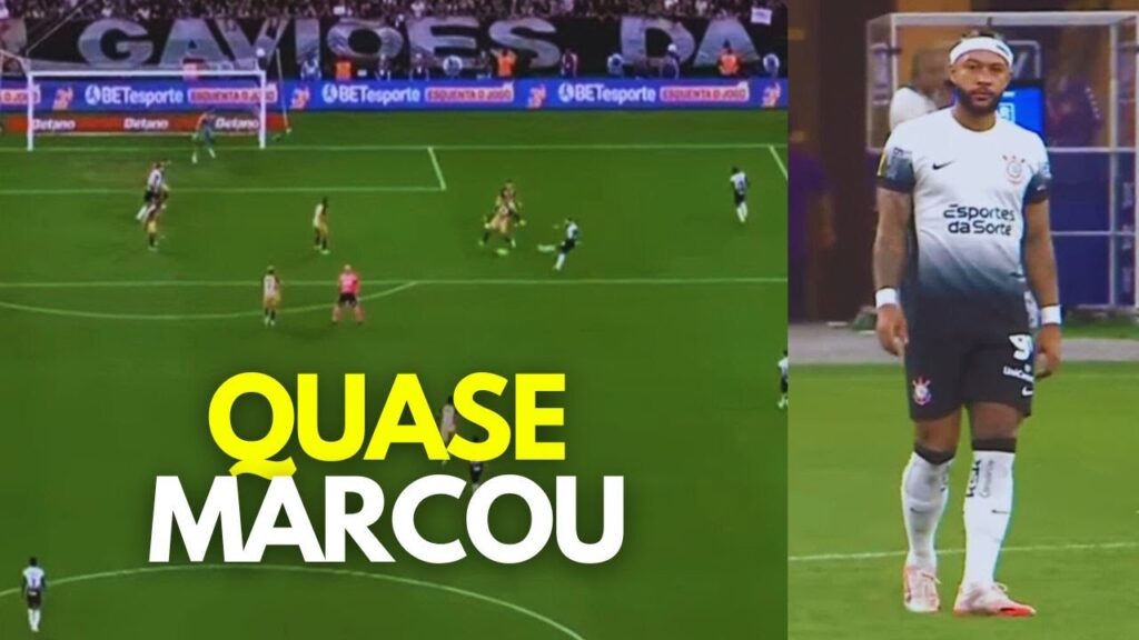 MEMPHIS ENTROU VOANDO | Memphis Depay vs Água Santa