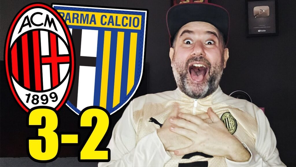 INFARTOOOO FINALE!!! SIAMO UNA BARZELLETTA!! QUESTA VITTORIA È SOLO NOSTRA!! || MILAN-PARMA 3-2