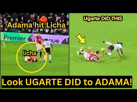 Manuel Ugarte also Revenged for Lisandro Martinez in his DUELS against Adama Traore | Man UTD News