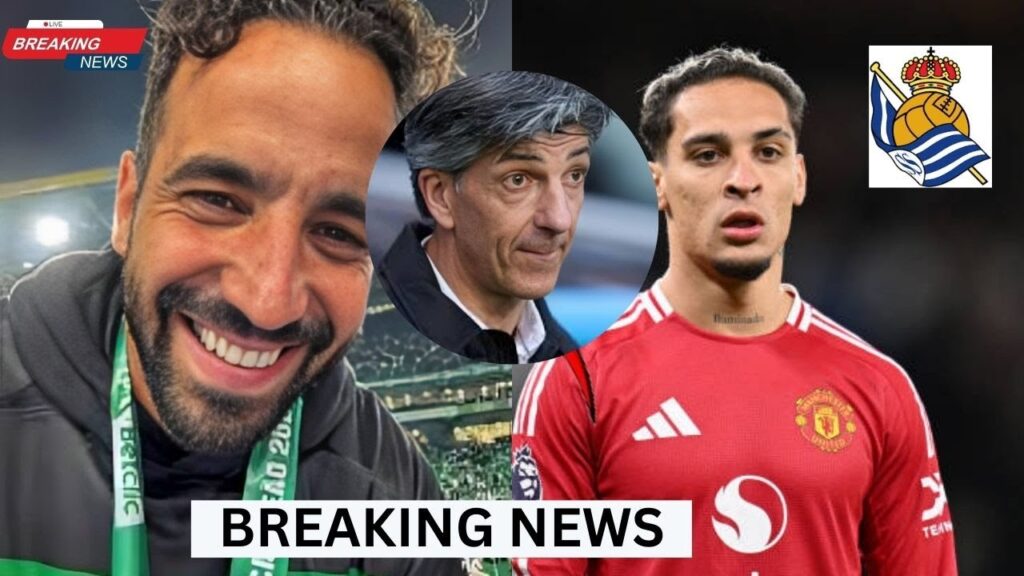 URGENT!🚨 HARD EMOTIONAL ANTONY WORDS TO AMORIM !😱 I'M NOT BELIEVING THIS! HOT NEWS TODAY#manutdnews
