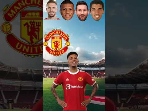 Hello Myself Jadon Malik Sancho🗣️ Henderson vs Mbappe vs Messi vs Suarez  #football #ronaldo #shorts