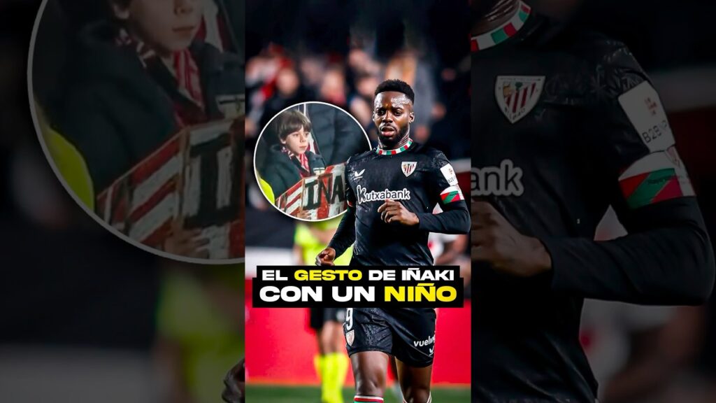 ❤️🥹 Estos gestos hacen grande a Iñaki Williams | #iñakiwilliams #athleticclub #vallecas