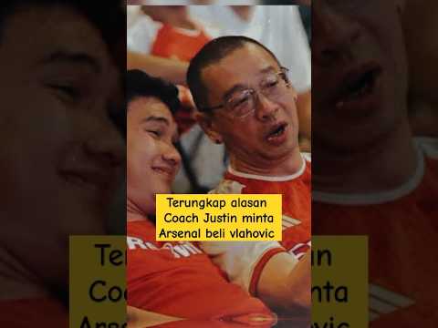terungkap alasan coach Justin ngotot agar Arsenal beli vlahovic #shorts