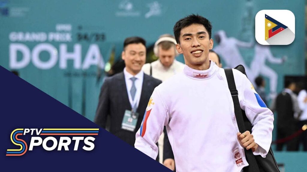 Filipino fencer Noelito Jose Jr., nagtapos sa 26th place ng Qatar Fencing Grand Prix