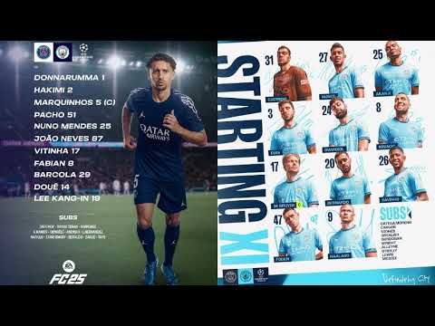 Paris Saint-Germain VS Manchester City - UEFA Champions League 2024/25 - Talksport commentary