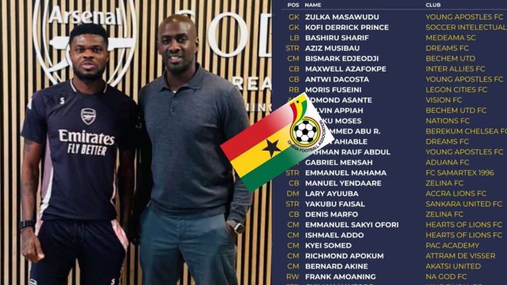 GOOD NEWS🇬🇭: OTTO ADDO VISITS THOMAS PARTEY…38-MAN SQUAD NAMED TO BEGIN PHASE 2 CAMPING & MORE