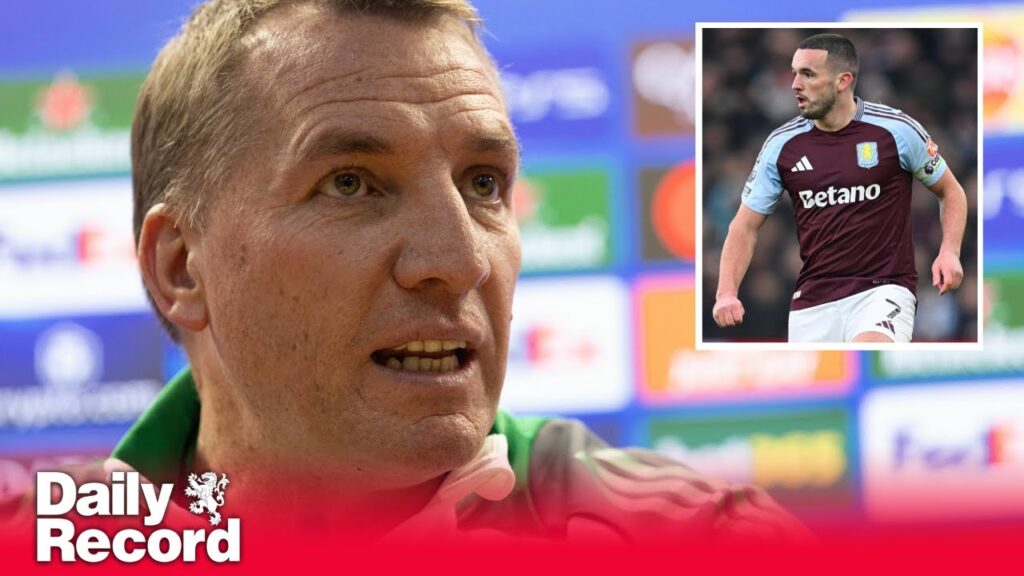 Brendan Rodgers rues John McGinn as Celtic's one that got away as he praises Villa boss Unai Emery