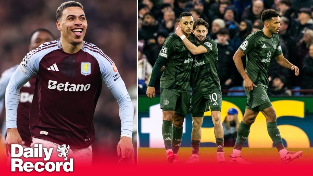 Aston Villa 4 Celtic 2 -  Morgan Rogers hat-trick sees off Hoops but knockout playoff place secured