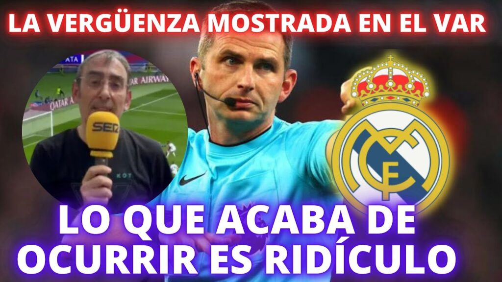 LA VERGÜENZA MOSTRADA EN EL VAR - LO QUE ACABA DE OCURRIR ES RIDÍCULO