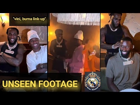 Vini Jr & Rüdiger Link Up with Burna Boy in Paris After Real Madrid’s Win! #Madrid #burnaboy 🔥