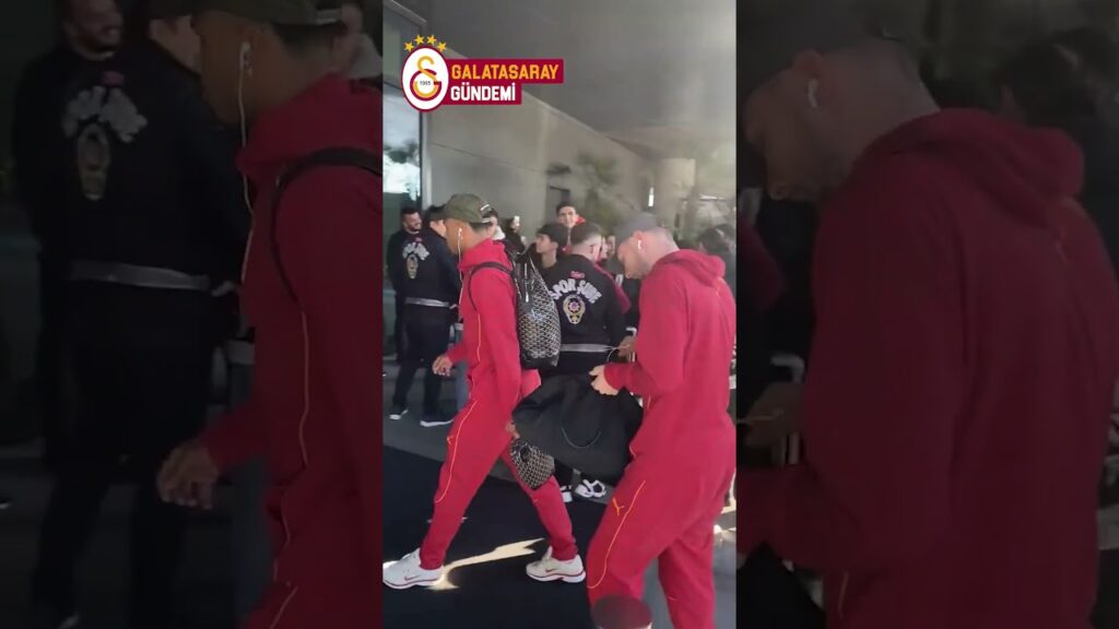 ✅ Ismail Jakobs, takımla birlikte Amsterdam'a gidiyor #shorts #galatasaray