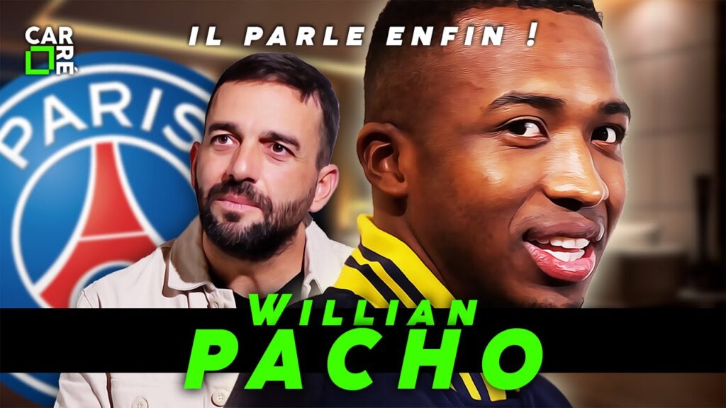 🟩 Les confidences de PACHO, la révélation du PSG 🔴🔵