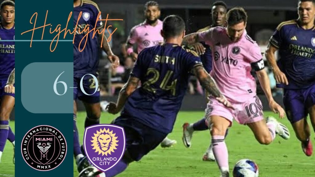 Inter Miami Vs Orlando SC 6-0Soccer Highlights Today #soccer