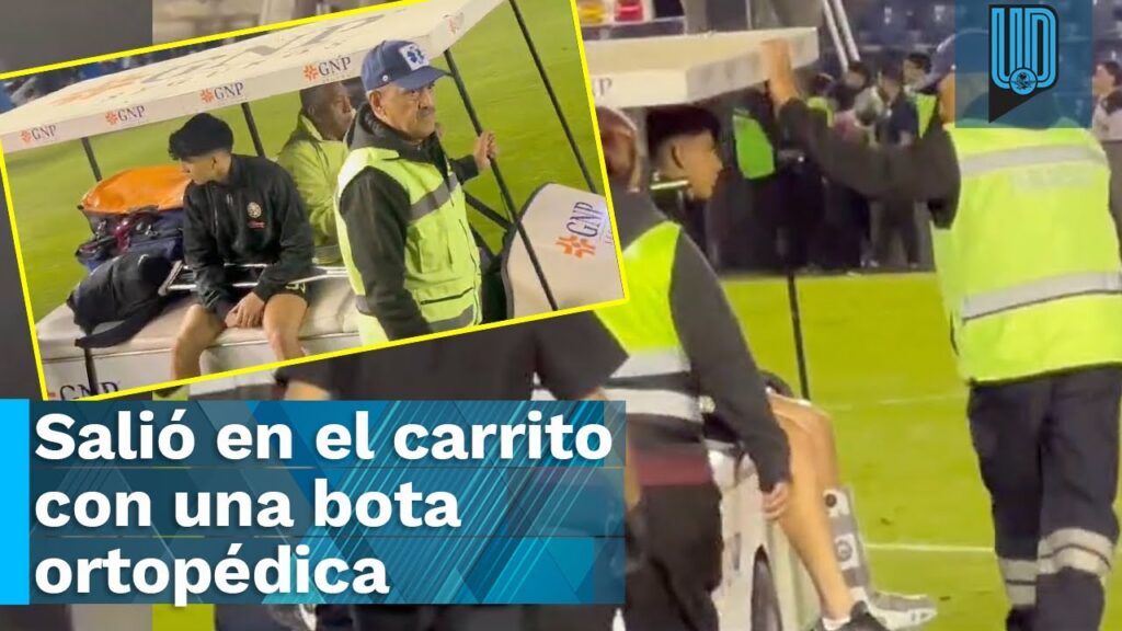 ¡PREOCUPACIÓN en América! 🚑 Kevin Álvarez preocupa a la afición 😱 salió con una bota ortopédica