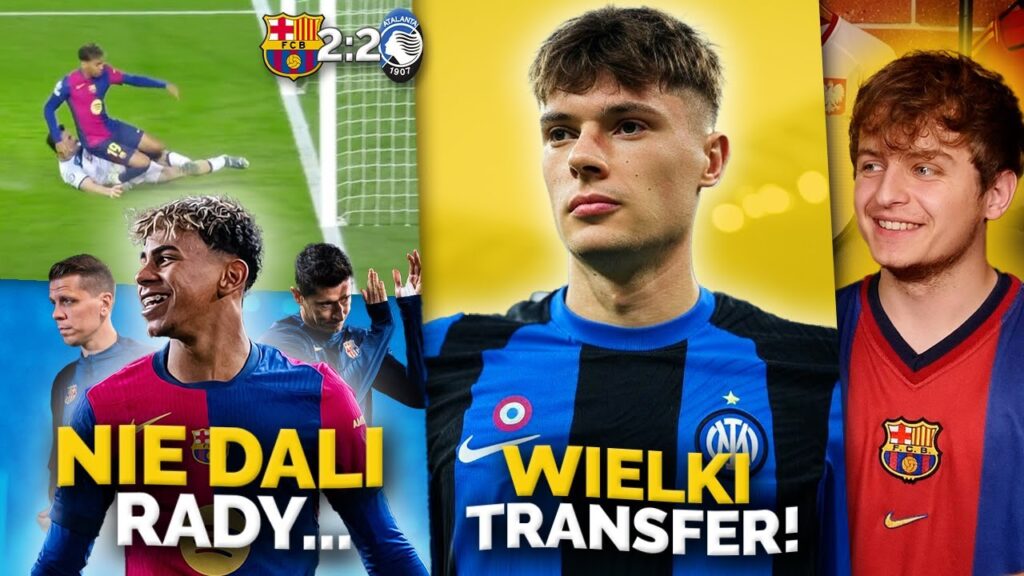 Barcelona REMISUJE z Atalantą i Liverpool wygrywa FAZĘ LIGOWĄ! Nicola Zalewski TRAFI DO Interu?