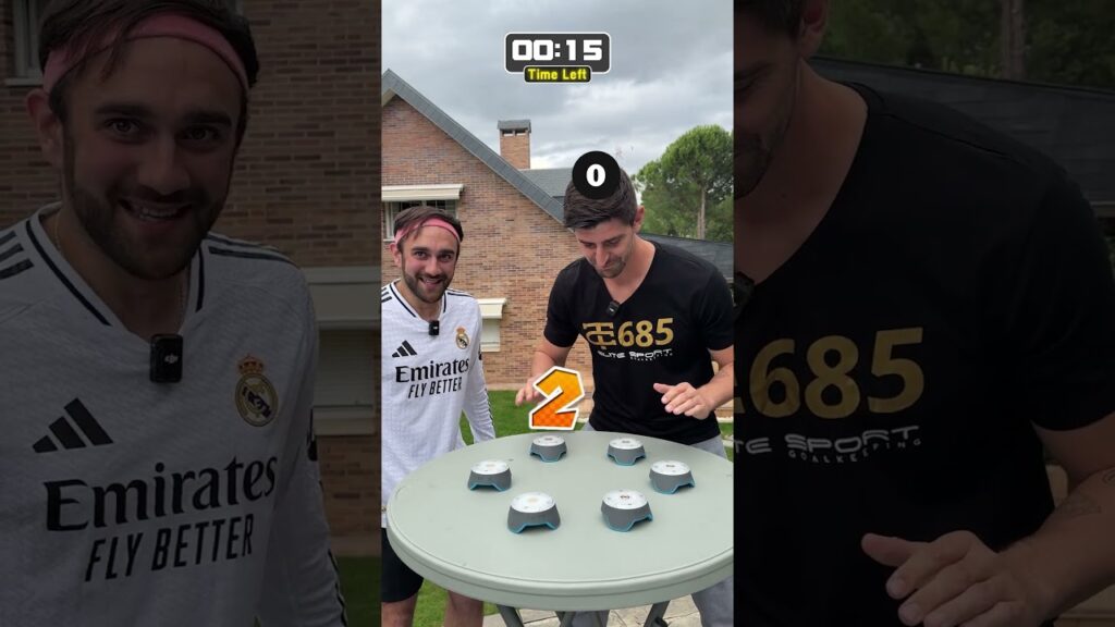 Reflex Challenge vs Courtois!