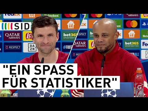 Kompany und Müller erklären Münchner Rechenspiele | SID