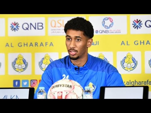 المؤتمر الصحفي قبل مباراة نادي قطر - همام الأمين