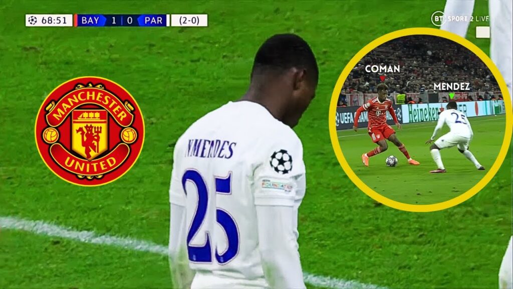 Nuno Mendes vs Bayern | DUEL With Coman | MAN UNITED TARGET! 🎯🔴