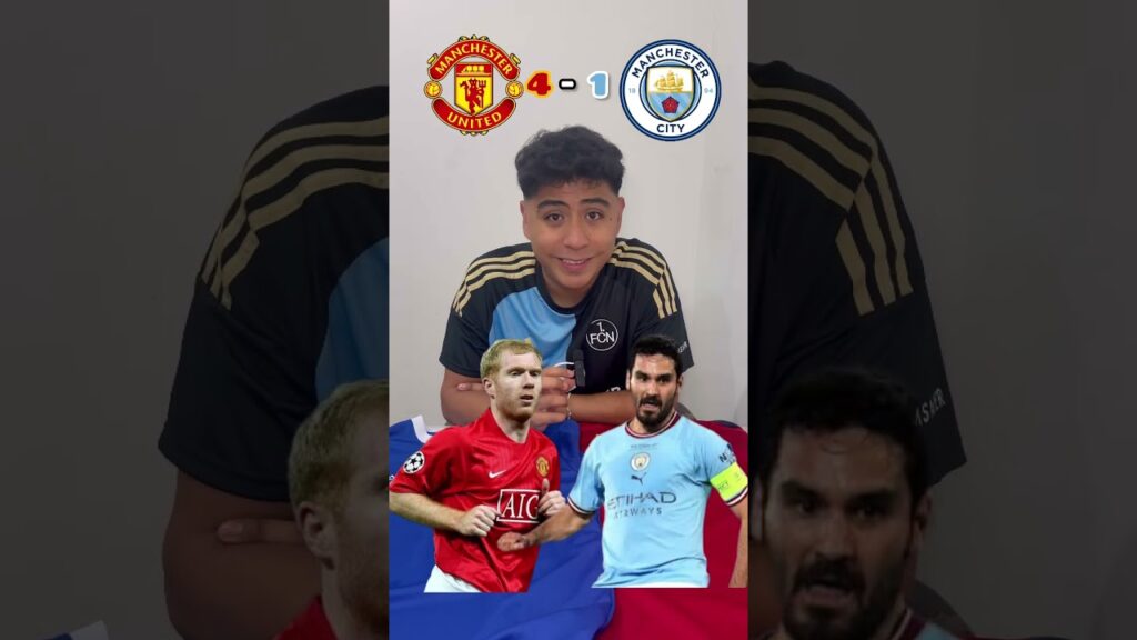 #manchesterunited 2008 vs #manchestercity 2023 ¡SIGUEME PARA MÁS! #soccer #fyp #parati #shorts