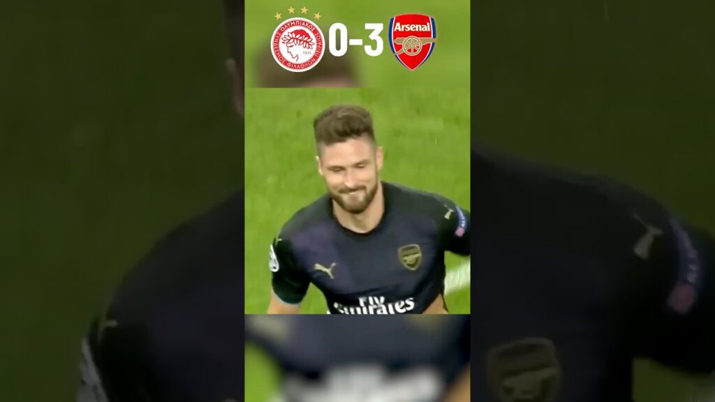 When Olivier Giroud Saved Arsenal in Europe