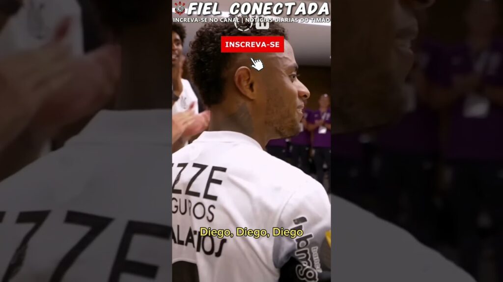 DIEGO PALACIOS SE EMOCIONA! Elenco do Corinthians celebrou a volta do Palacios no vestiário