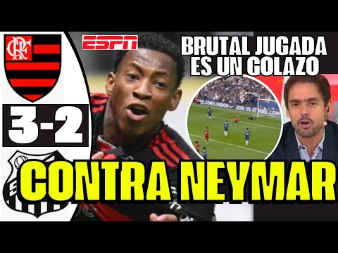 GOLAZO GONZALO PLATA CONTRA NEYMAR BRUTAL JUGADA EN VELOCIDAD SE LO BAILÓ TREMENDO NIVEL SORPRENDE