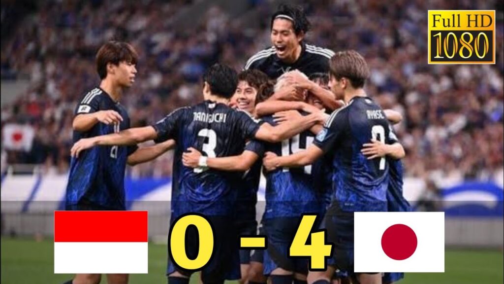 Indonesia vs Japan 0-4 | Highlights & Goals | FIFA World Cup Qualifiers 2026