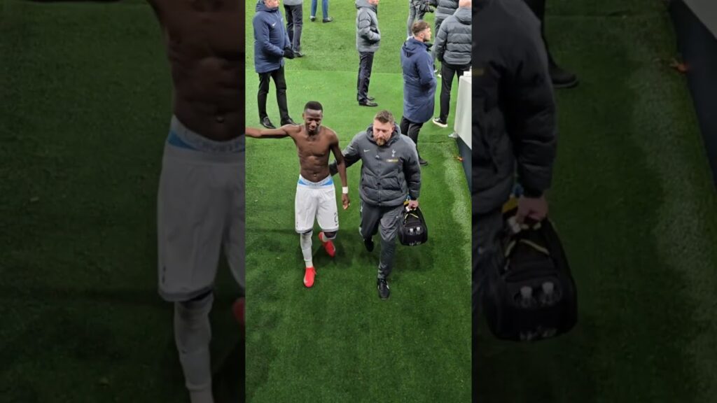 PAPE MATAR SARR: The Spurs Midfielder After the Game: Tottenham 3-0 Elfsborg