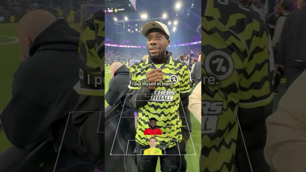 Alphonso Davies creates his ultimate 5-a-side to compete in Icon League 🖐️👀