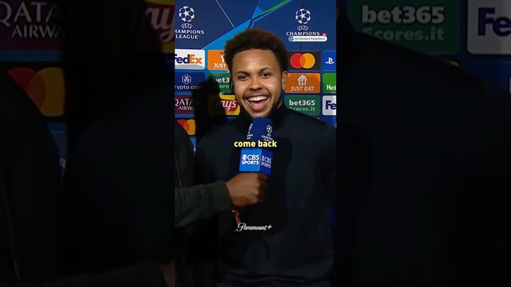 Asking Weston Mckennie the tough questions that really matter 😂