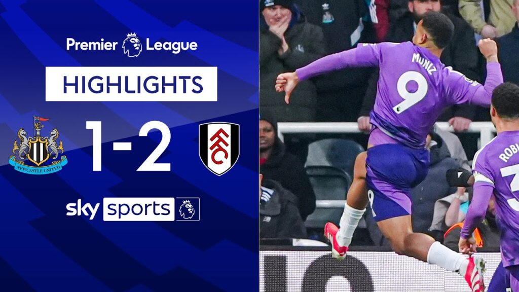 Muniz strikes late to STUN Newcastle! | Newcastle 1-2 Fulham | EPL Highlights