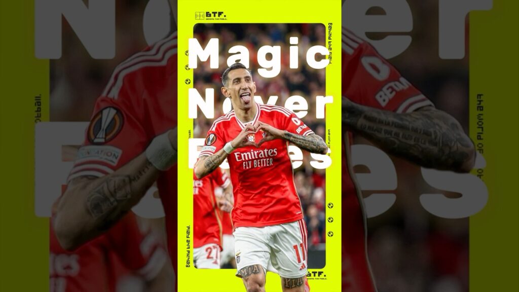 Ángel Di María: Class Is Permanent, Magic Never Fades! #Benfica #Argentina