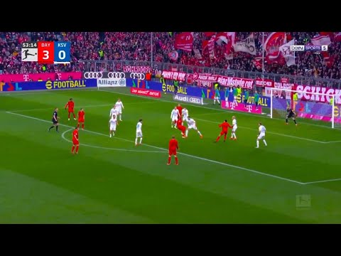 Serge Gnabry  STUNNING GOAL vs Holstein Kiel | Bayern Munich vs Holstein Kiel | Gnabry goal vs Kiel