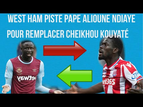 Senevideos sport: West Ham piste Pape Alioune ndiaye pour remplacer Cheikhou Kouyaté..