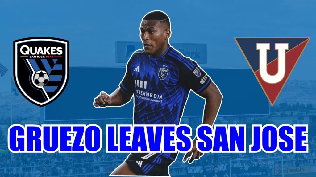Carlos Gruezo Departs San Jose for LDU Quito