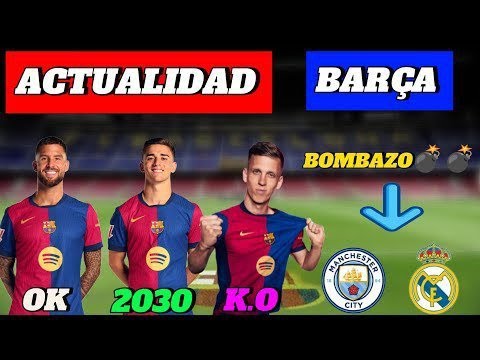 🔴 EN VIVO 🚨 ÚLTIMA HORA BARÇA 💣 GAVI 2030 🔥 MERCADO FICHAJES 🔵