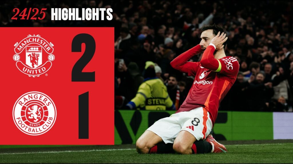 Late Bruno Winner! 🙌 | Man Utd v Rangers