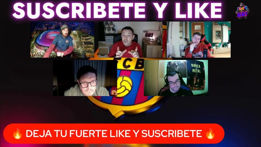 DIRECTO CON @BB1-Dani @SERGIOAPO @LaRamonetadelBarça y Jordi