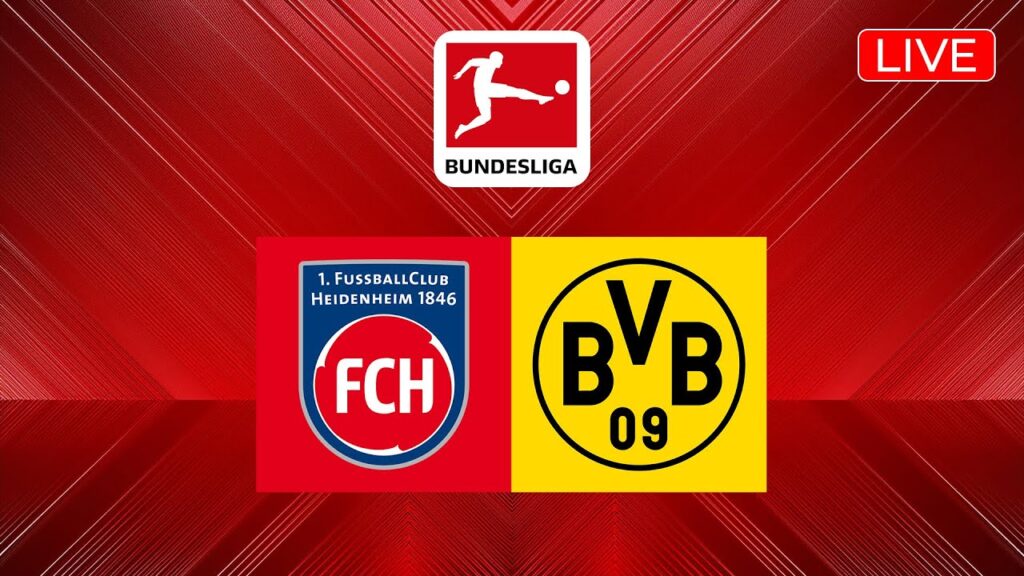1.FC Heidenheim - Borussia Dortmund  | Bundesliga LIVE | 20. Spieltag