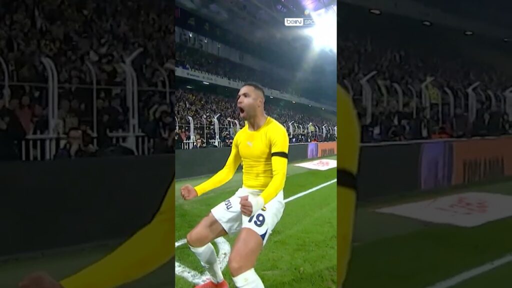 Youssef En-Nesyri'nin Fenerbahçe'ye Galibiyeti Getiren Golü! #shorts #fenerbahçe