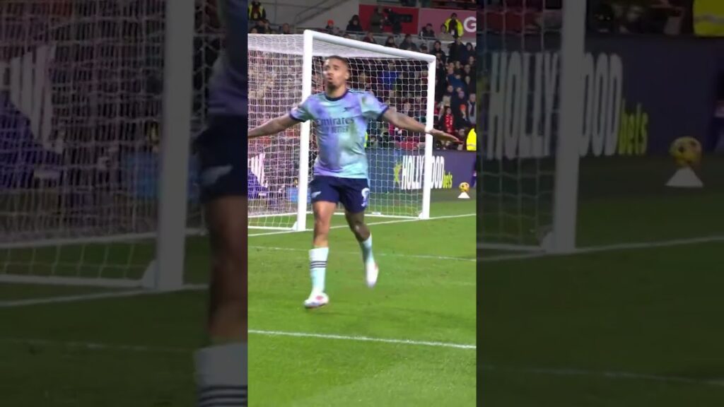 GABRIEL JESUS SCORES ARSENAL'S FIRST GOAL OF 2025!