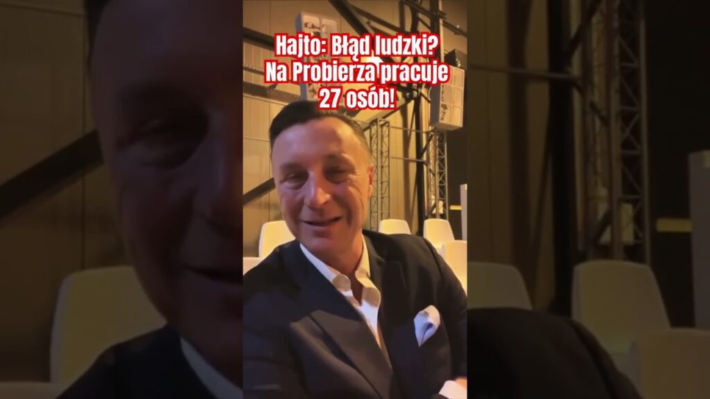 Świderski - gotowy do zmiany - nie mógł wejść! „Błąd ludzki” - #probierz. „A kontrola?!?” - #hajto