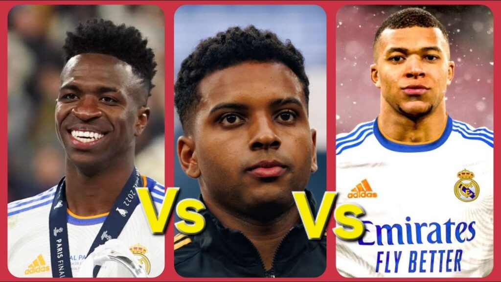 Comparison: Vinícius Jr vs Rodrygo vs Kylian Mbappe | Real Madrid Forwards Skills