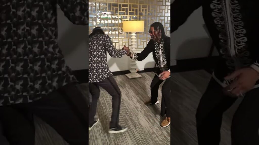 Quand Aliou Cissé et Rigobert Song se retrouvent. 🤝🇸🇳🇨🇲