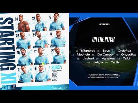 Manchester City VS Club Brugge - UEFA Champions League 2024/25 - BBC Radio 5 Live commentary