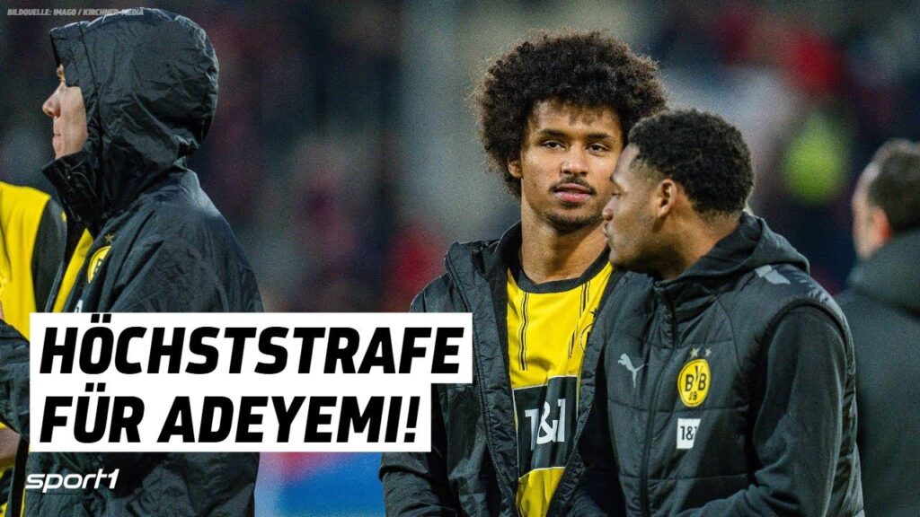 Tullberg erklärt knallharte Maßnahme bei Adeyemi | SPORT1