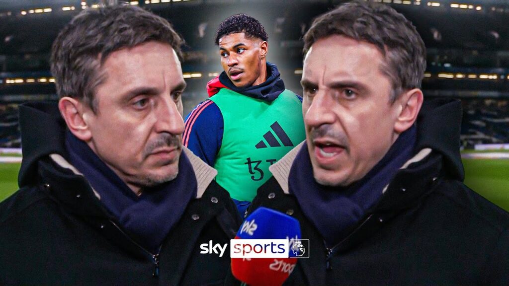 "It is a sad thing for me" | Gary Neville's thoughts on Marcus Rashford’s exit from Man United