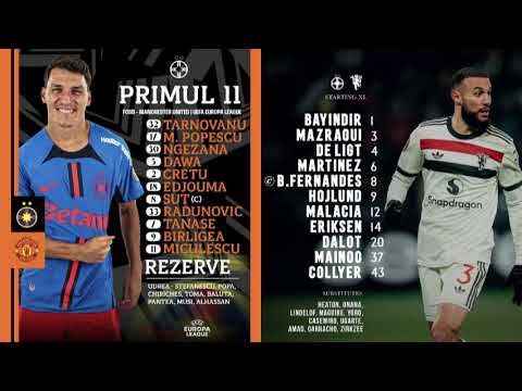 FCSB VS Manchester United - UEFA Europa League 2024/25 - BBC Radio 5 Live commentary